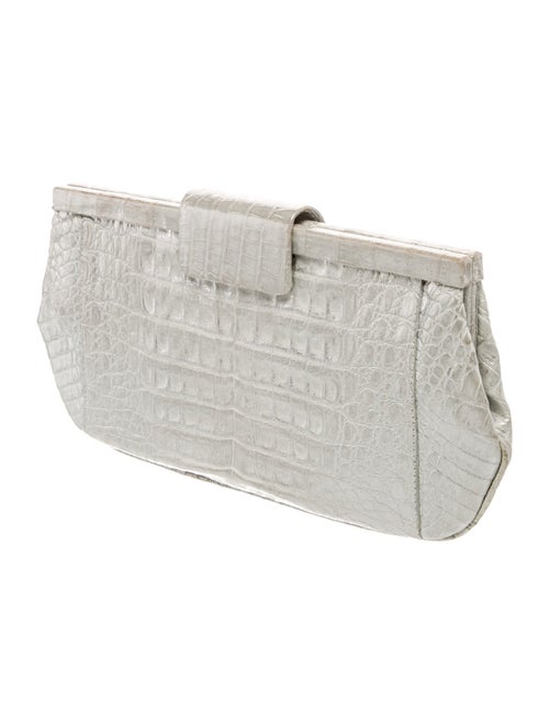 Nancy Gonzalez Crocodile Clutch