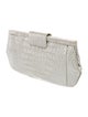 Nancy Gonzalez Crocodile Clutch