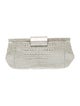 Nancy Gonzalez Crocodile Clutch