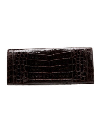 Nancy Gonzalez Crocodile Clutch