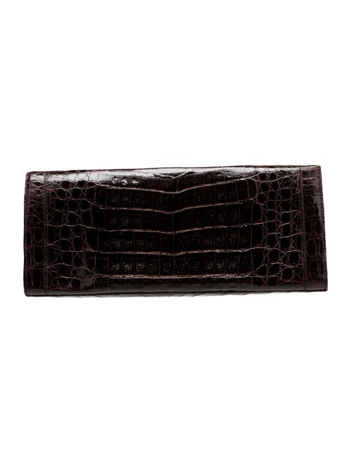 Nancy Gonzalez Crocodile Clutch