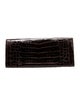 Nancy Gonzalez Crocodile Clutch