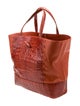 Nancy Gonzalez Crocodile Top Handle Bag