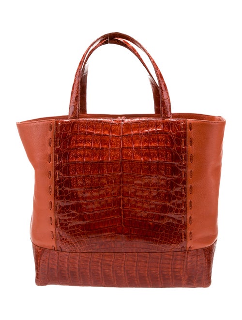 Nancy Gonzalez Crocodile Top Handle Bag