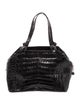 Nancy Gonzalez Crocodile Top Handle Bag