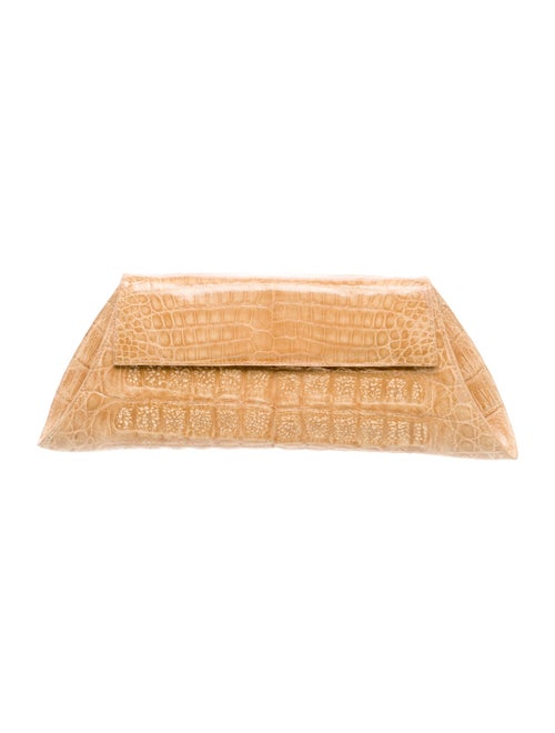 Nancy Gonzalez Crocodile Clutch