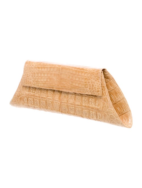 Nancy Gonzalez Crocodile Clutch