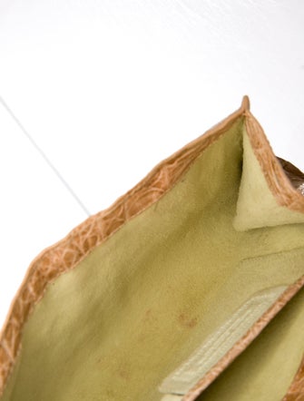 Nancy Gonzalez Crocodile Clutch