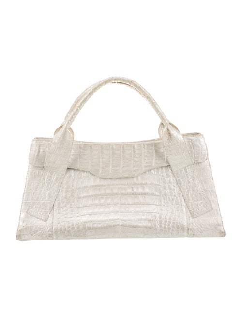 Nancy Gonzalez Crocodile Top Handle Bag