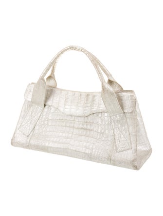 Nancy Gonzalez Crocodile Top Handle Bag