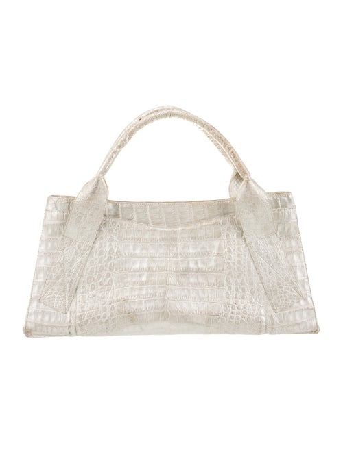 Nancy Gonzalez Crocodile Top Handle Bag
