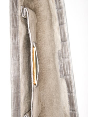 Nancy Gonzalez Crocodile Clutch