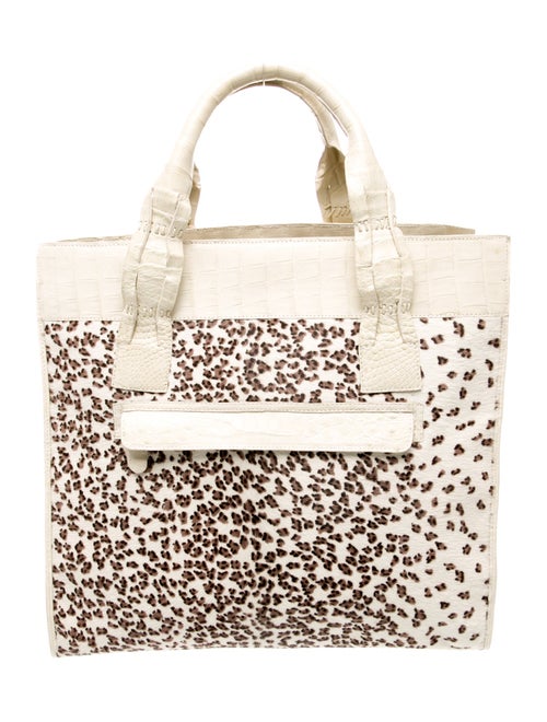 Nancy Gonzalez Leather Top Handle Bag