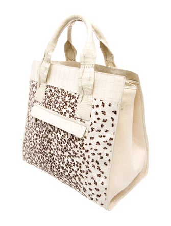 Nancy Gonzalez Leather Top Handle Bag