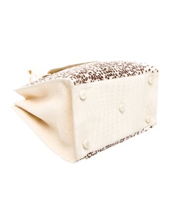 Nancy Gonzalez Leather Top Handle Bag