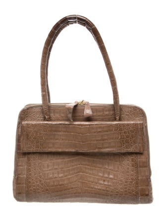 Nancy Gonzalez Crocodile Shoulder Bag