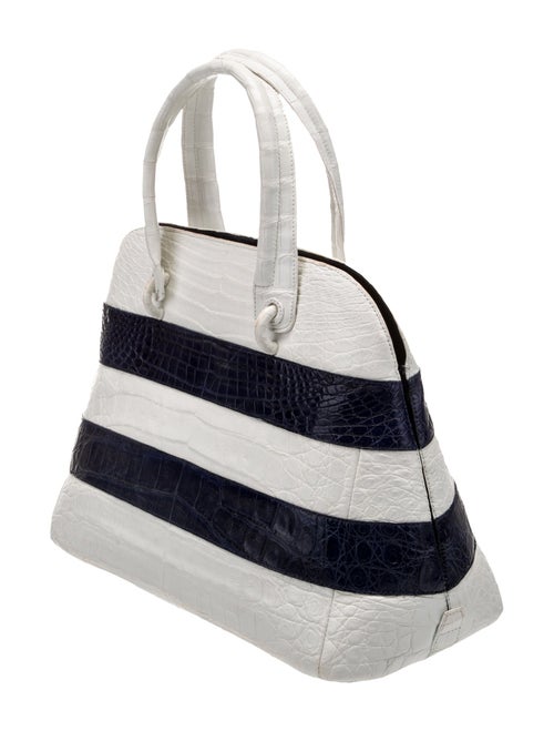 Nancy Gonzalez Crocodile Top Handle Bag