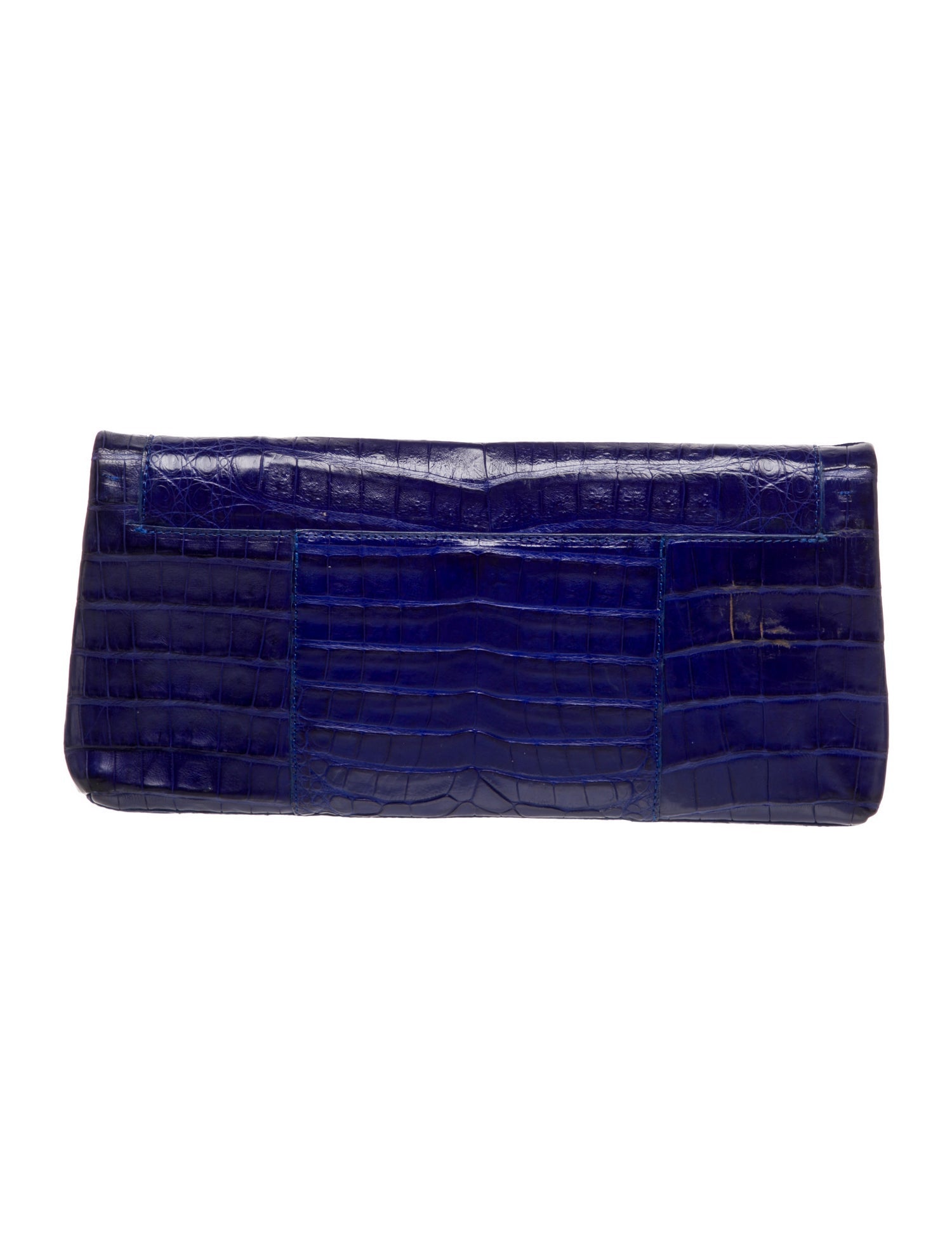 Nancy Gonzalez Embossed Leather Clutch