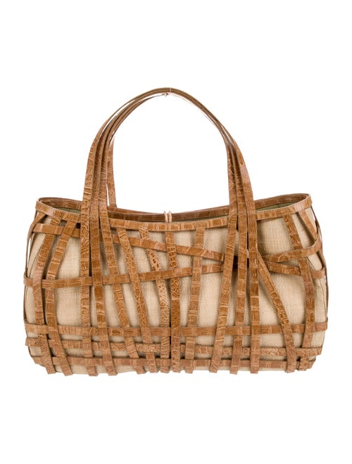 Nancy Gonzalez Canvas Shoulder Bag