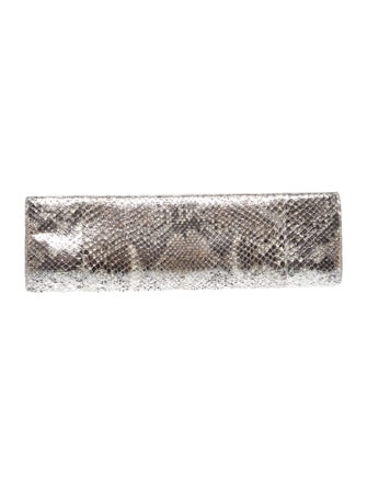 Nancy Gonzalez Snakeskin Clutch