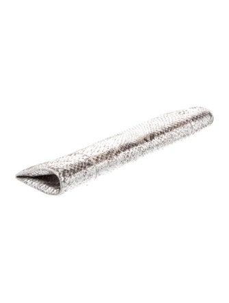 Nancy Gonzalez Snakeskin Clutch