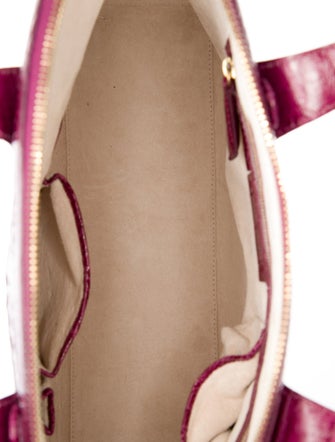 Nancy Gonzalez Crocodile Top Handle Bag