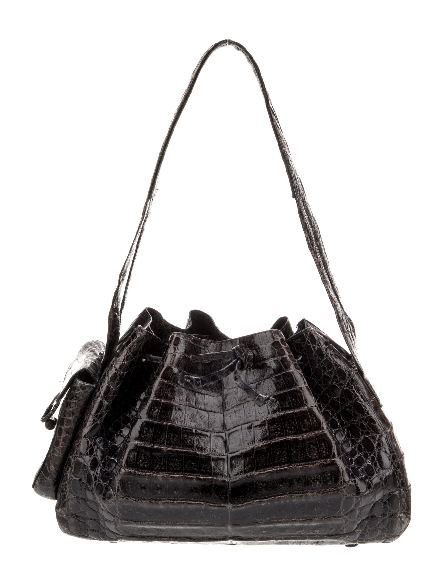 Nancy Gonzalez Crocodile Shoulder Bag