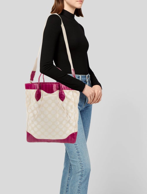 Nancy Gonzalez Canvas Bucket Bag