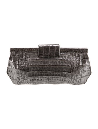 Nancy Gonzalez Crocodile Clutch