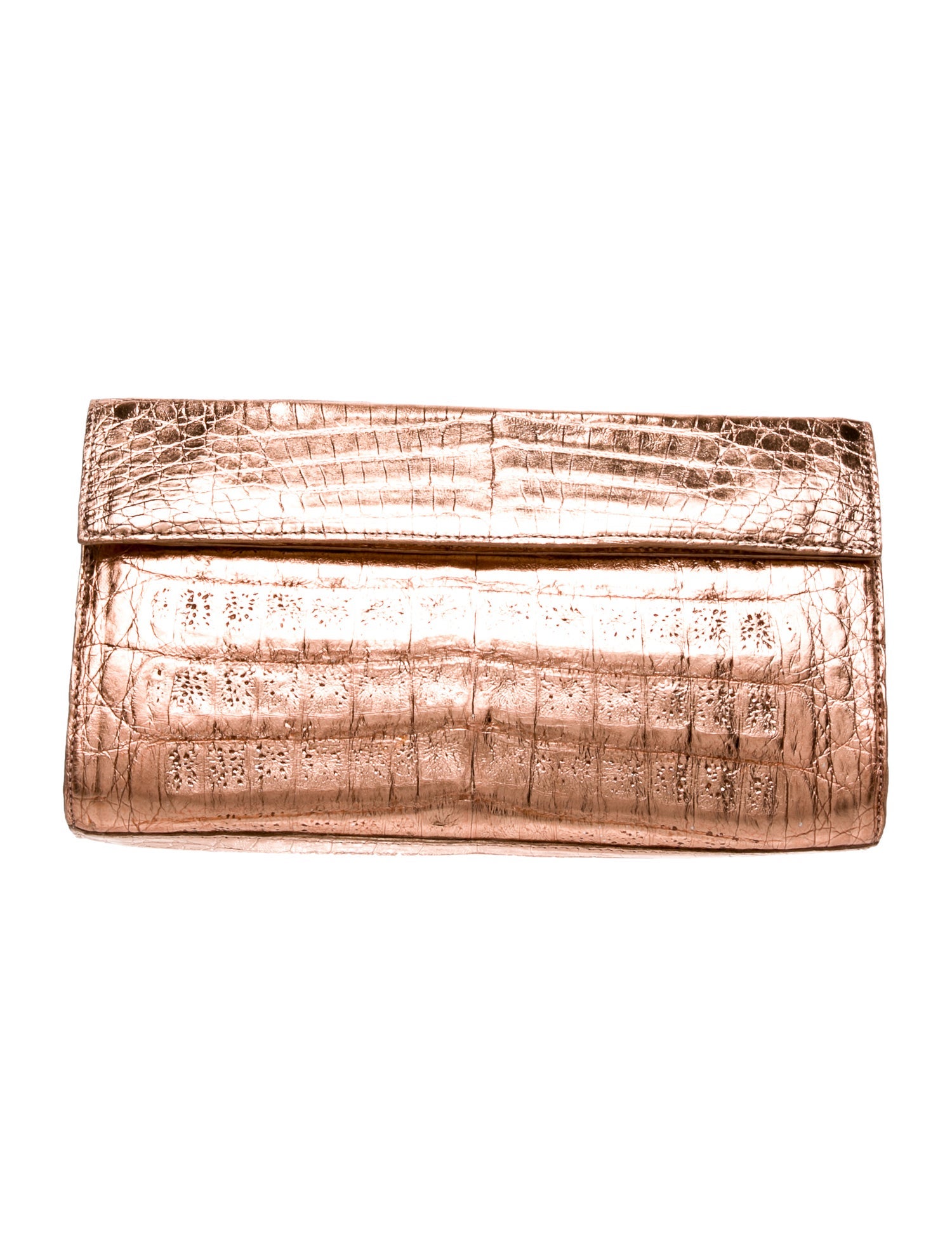 Nancy Gonzalez Leather Clutch