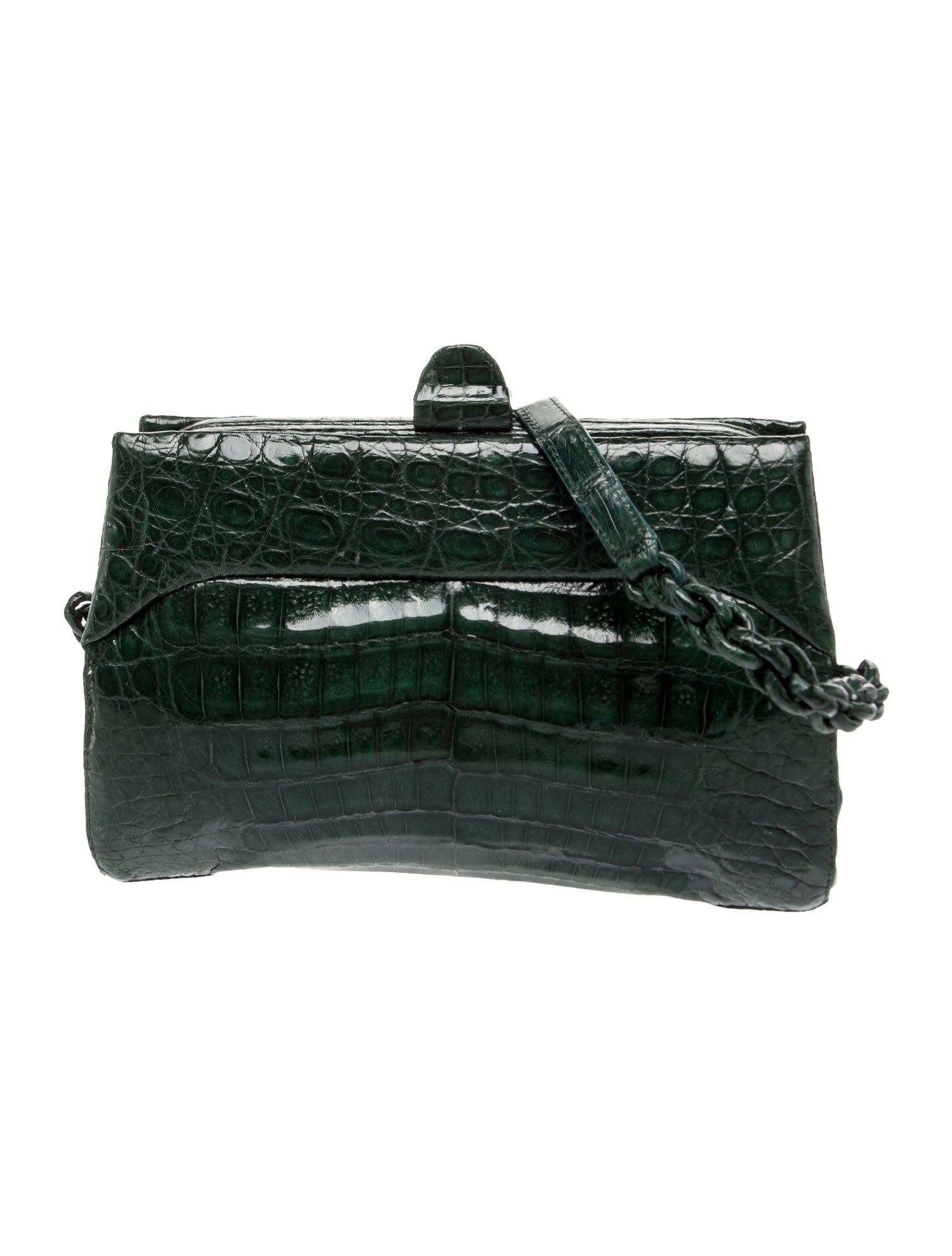 Nancy Gonzalez Crocodile Shoulder Bag