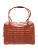 Nancy Gonzalez Crocodile Top Handle Bag