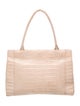 Nancy Gonzalez Crocodile Top Handle Bag