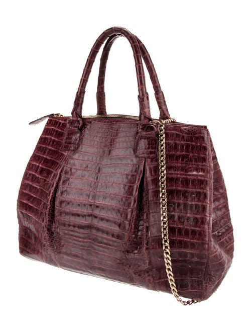 Nancy Gonzalez Crocodile Top Handle Bag