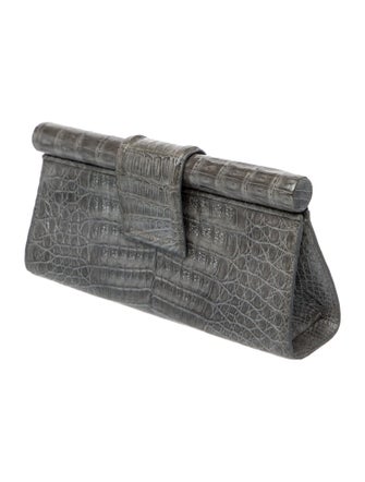 Nancy Gonzalez Crocodile Clutch