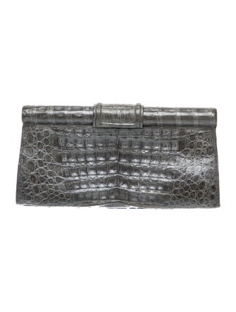 Nancy Gonzalez Crocodile Clutch