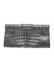 Nancy Gonzalez Crocodile Clutch