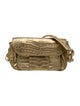Nancy Gonzalez Embossed Leather Shoulder Bag