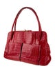 Nancy Gonzalez Crocodile Top Handle Bag