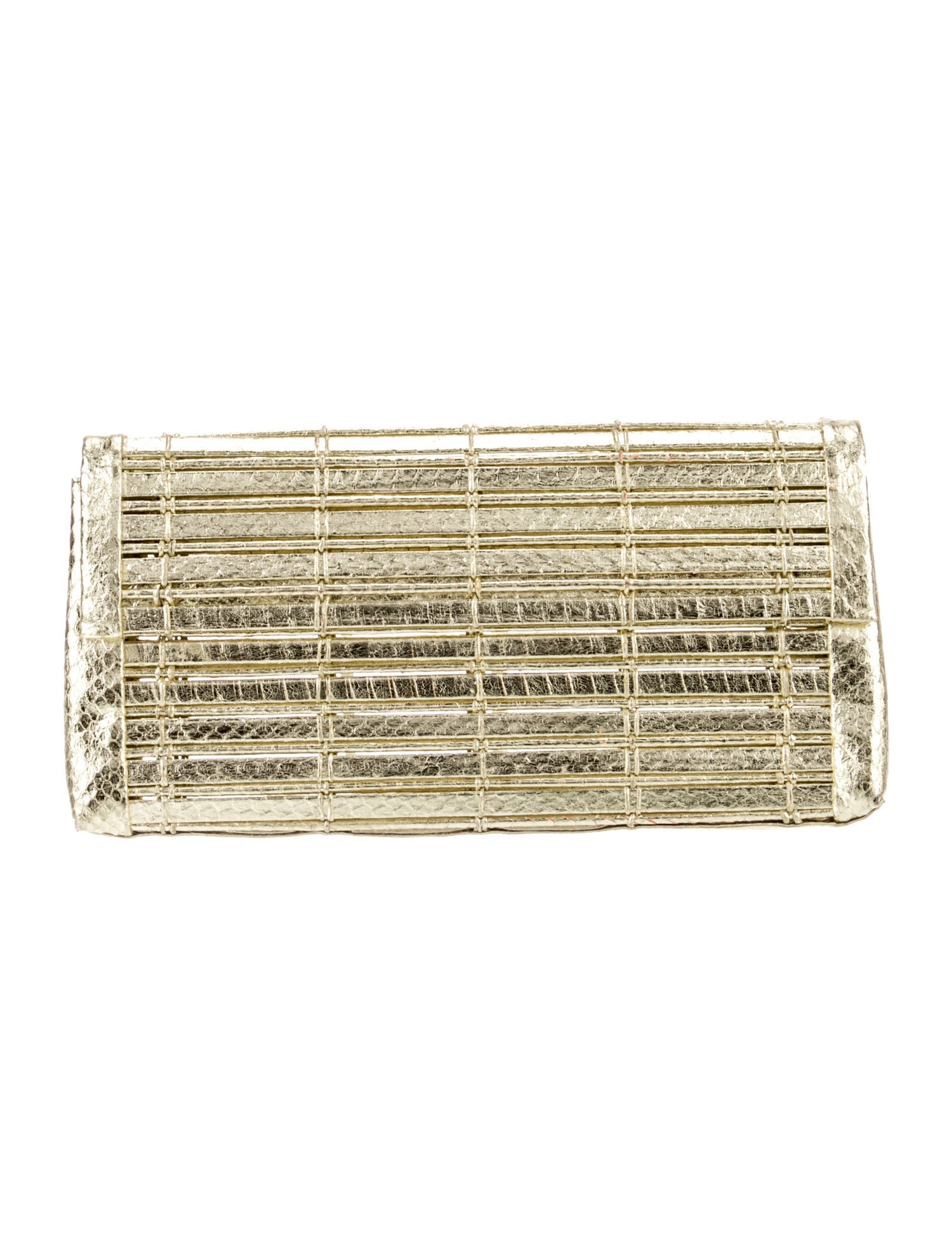 Nancy Gonzalez Leather Clutch
