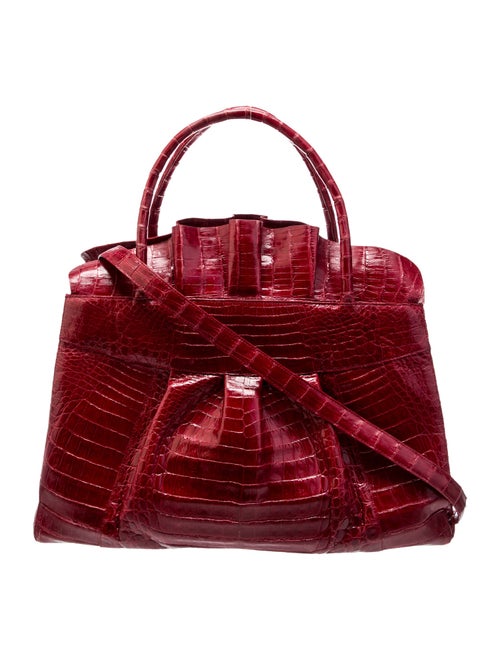 Nancy Gonzalez Crocodile Top Handle Bag
