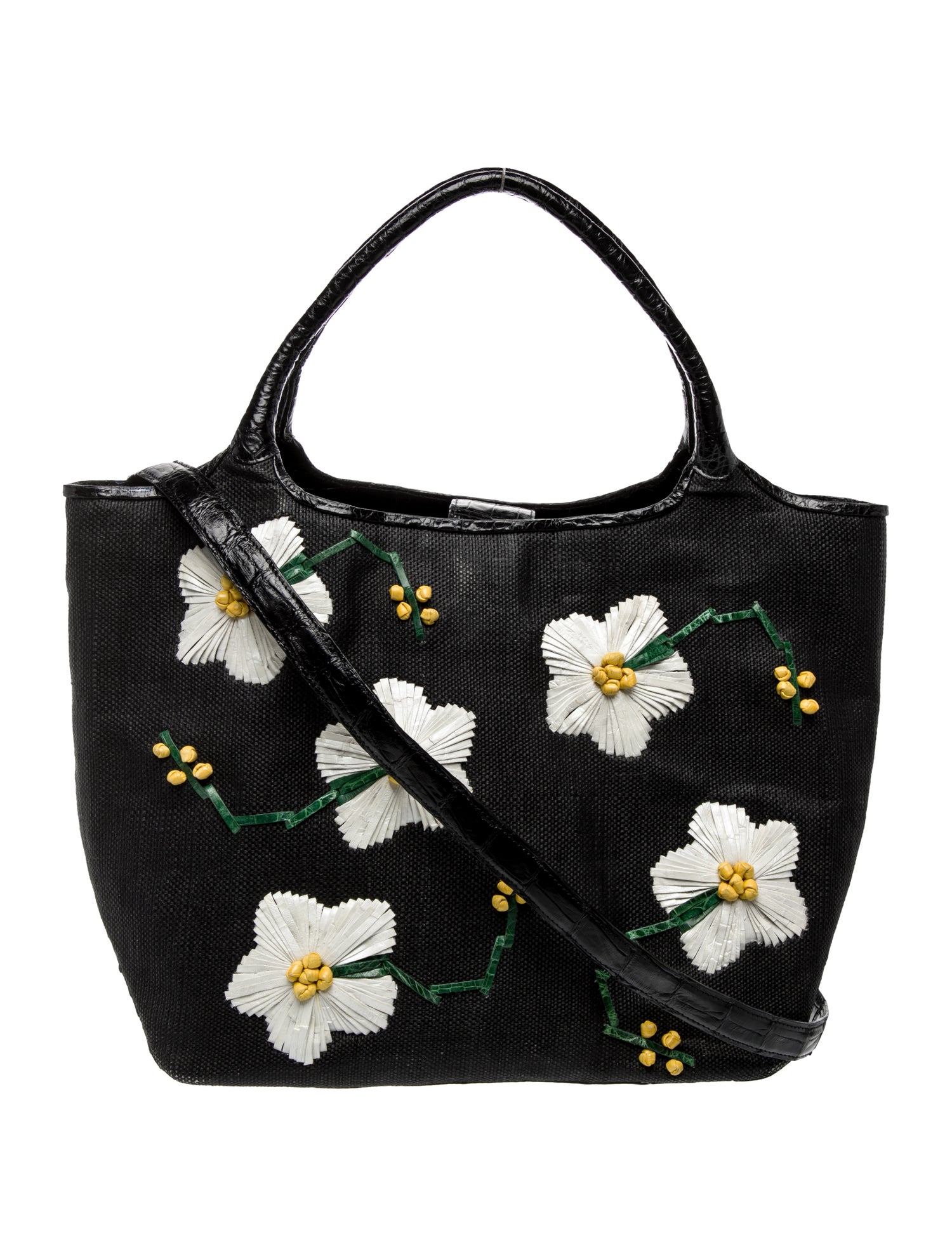 Nancy Gonzalez Crocodile Shoulder Bag