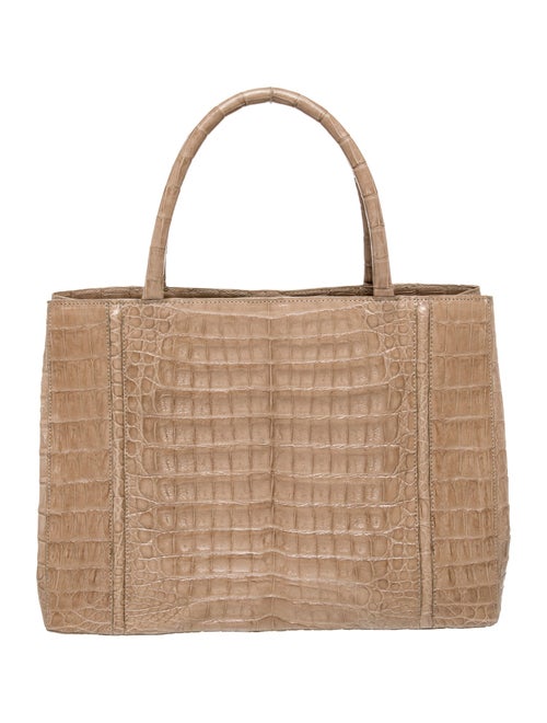 Nancy Gonzalez Crocodile Top Handle Bag