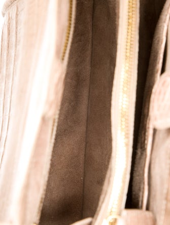 Nancy Gonzalez Crocodile Top Handle Bag