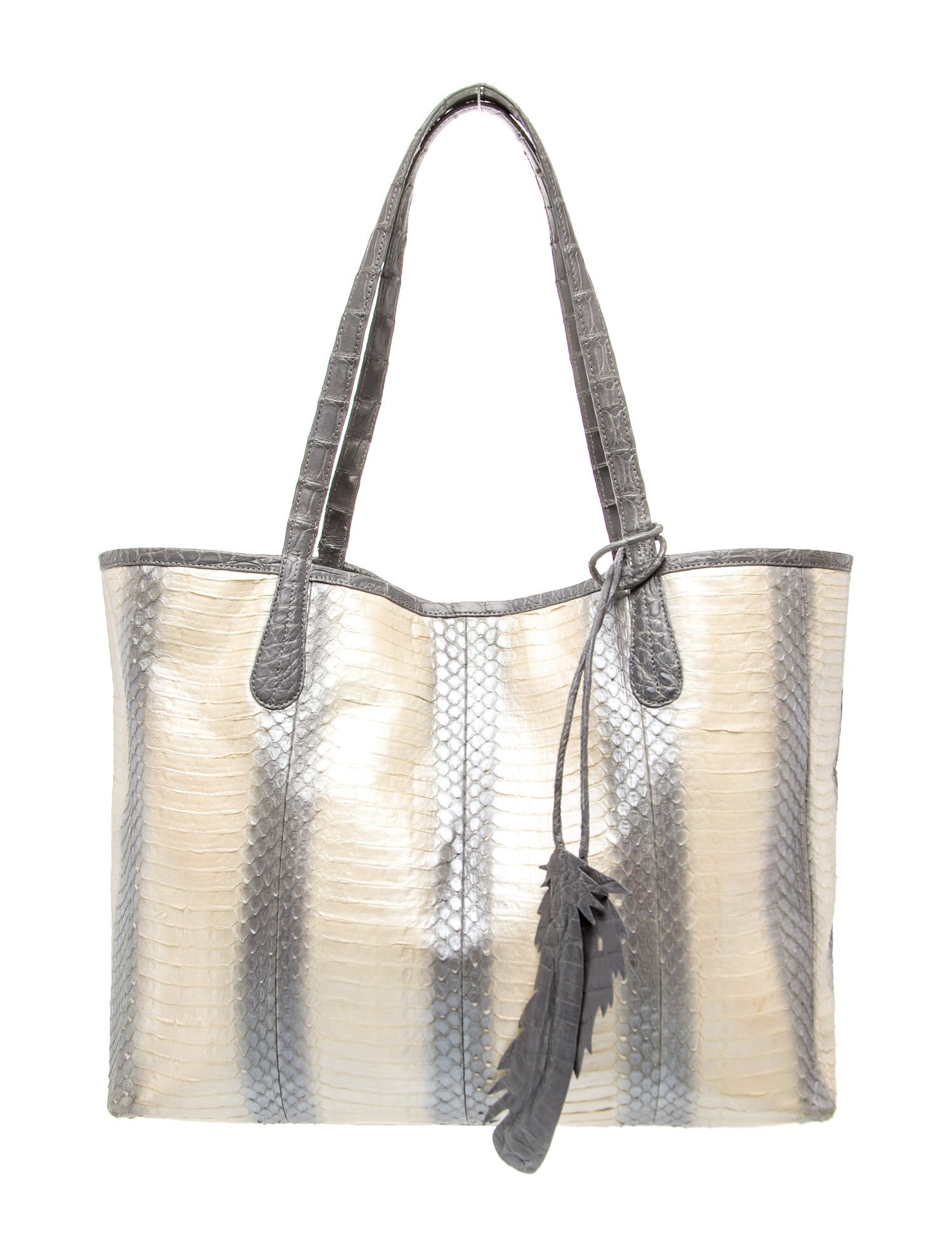 Nancy Gonzalez Snakeskin Tote
