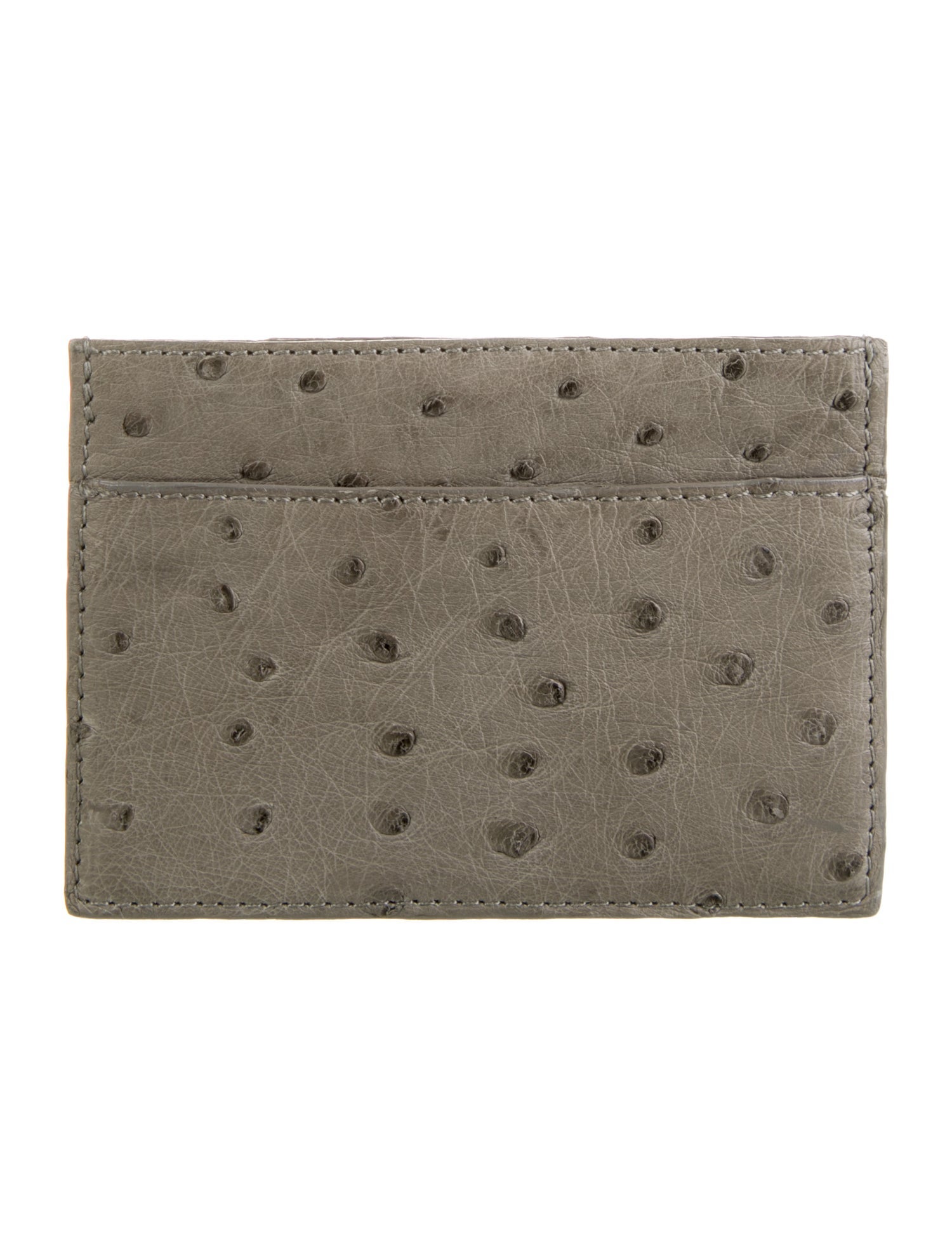 Nancy Gonzalez Bi Fold Wallet Ostrich Wallet