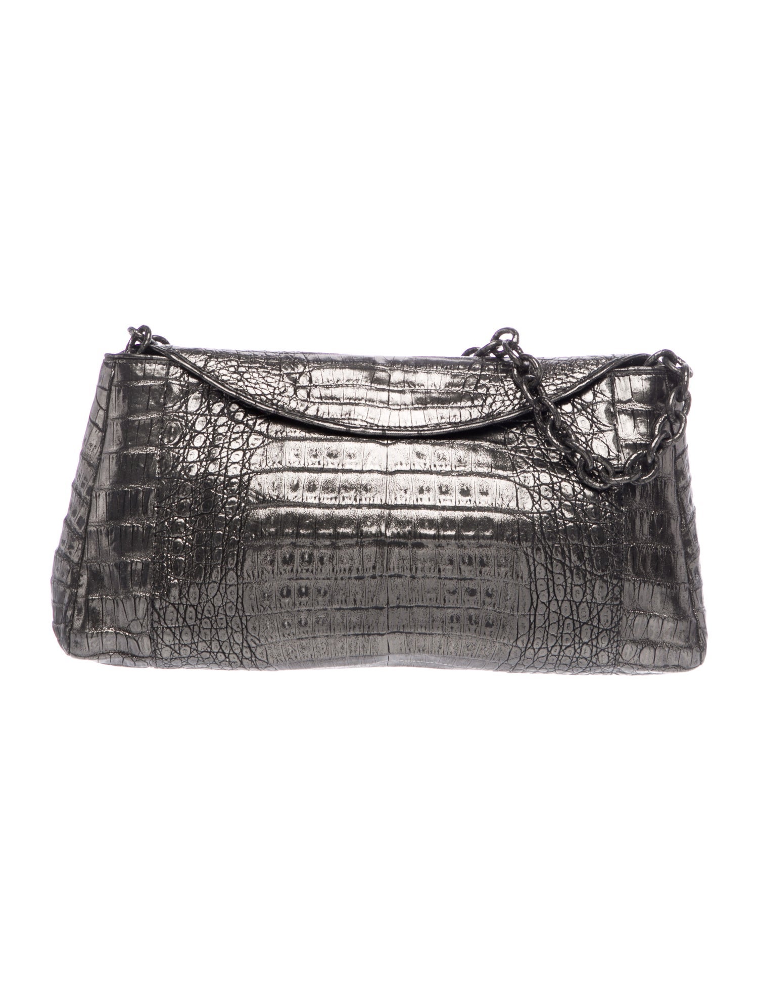 Nancy Gonzalez Crocodile Shoulder Bag