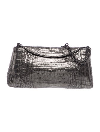 Nancy Gonzalez Crocodile Shoulder Bag