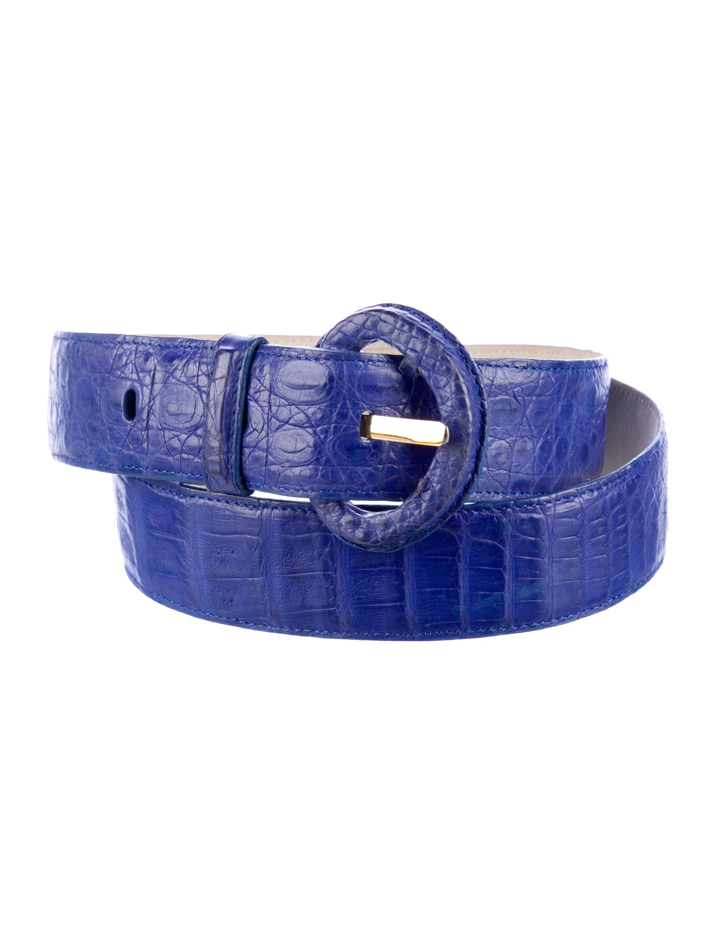 Nancy Gonzalez Skinny Leather Belt