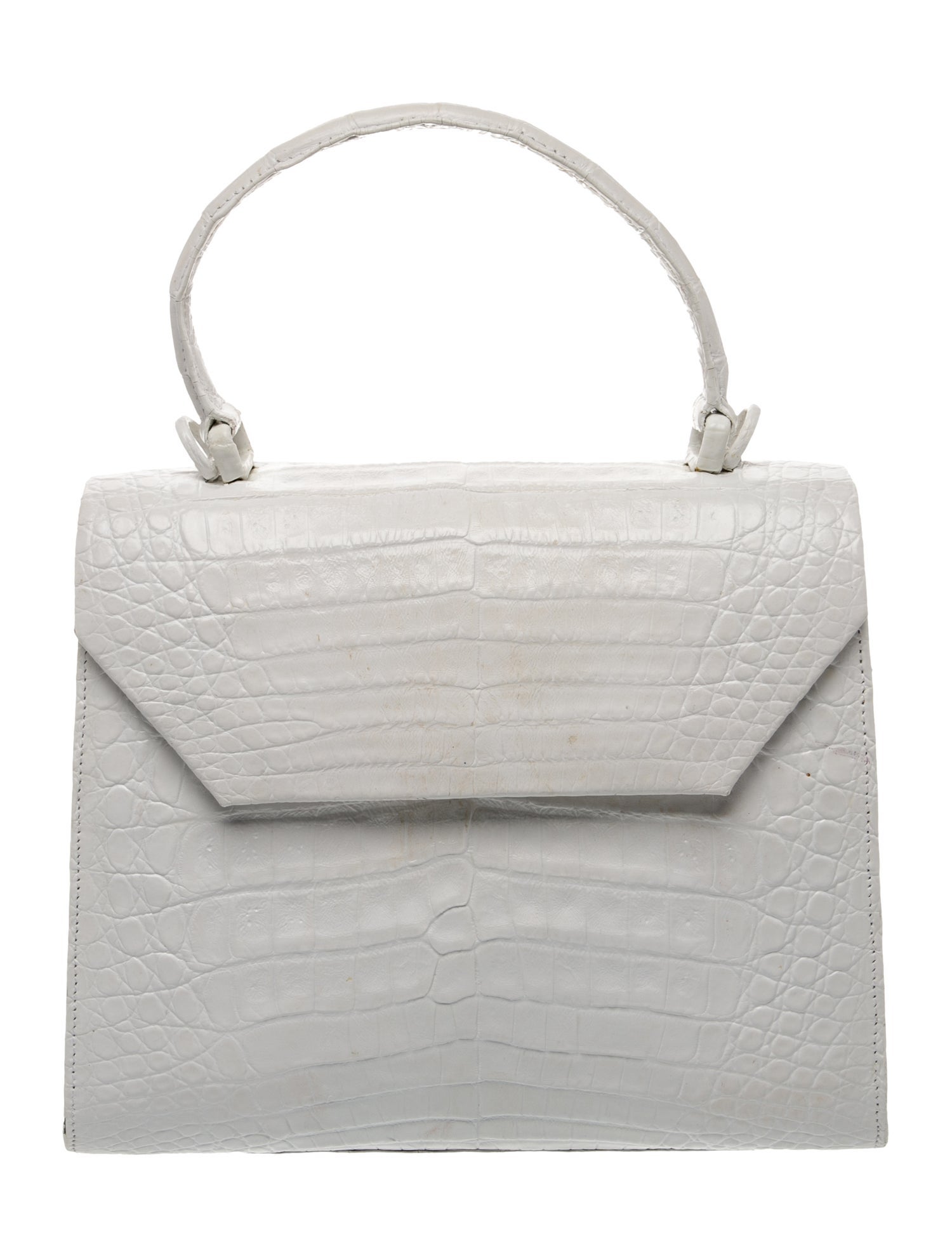Nancy Gonzalez Crocodile Top Handle Bag